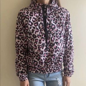 Fashion nova pink leopard spring jacket 💓